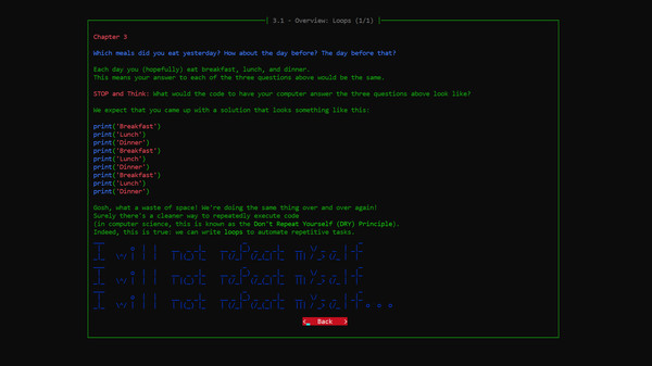 Learn Programming: Python - Retro screenshot 4