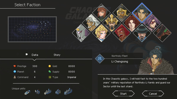 Chaos Galaxy 2 screenshot 1