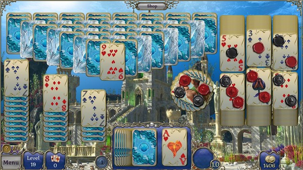Jewel Match Atlantis Solitaire 2 - Collector's Edition screenshot 2