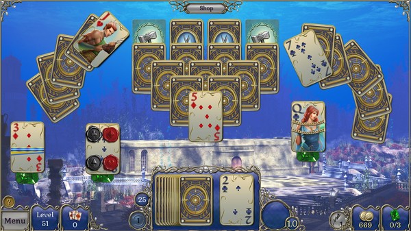 Jewel Match Atlantis Solitaire 2 - Collector's Edition screenshot 12