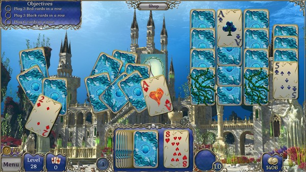 Jewel Match Atlantis Solitaire 2 - Collector's Edition screenshot 4
