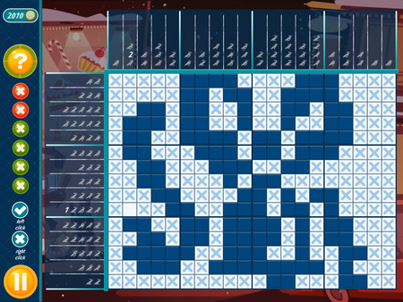 Christmas Griddlers Journey to Santa screenshot 5