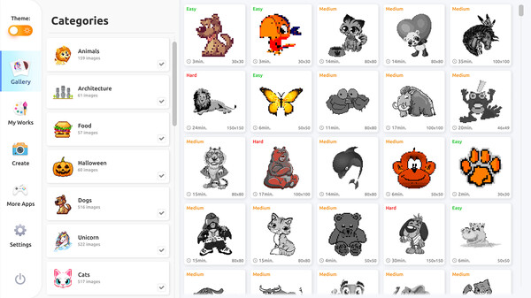 Pixel Art Coloring Book screenshot 3