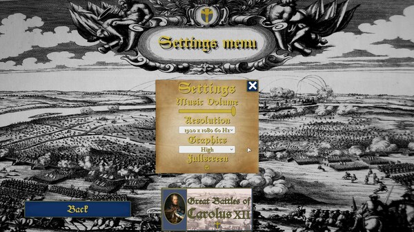 Great Battles of Carolus XII screenshot 11