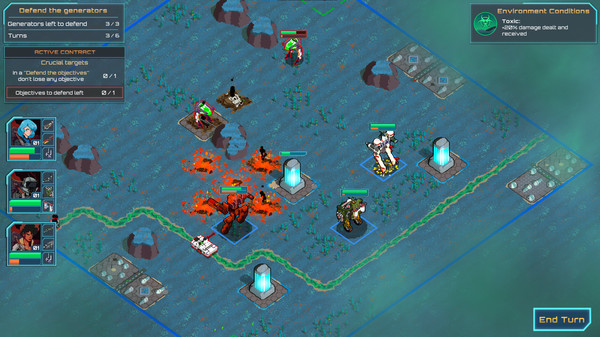 Ignited Steel: Mech Tactics screenshot 2