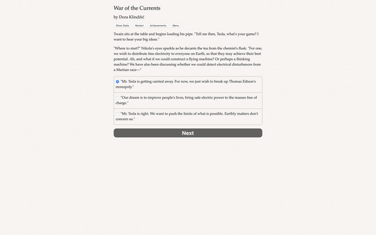 Nikola Tesla: War of the Currents screenshot 1