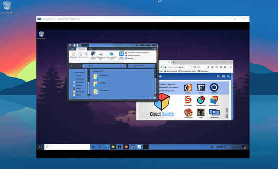 Multiplicity 3 KVM screenshot 1