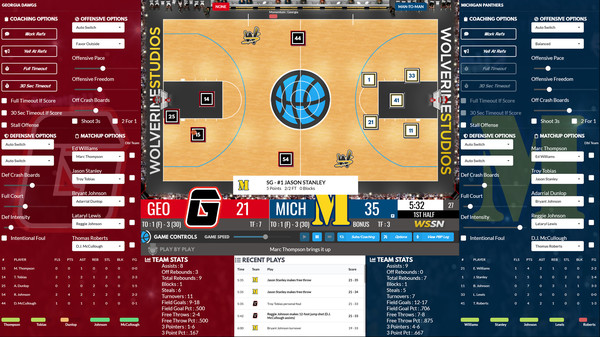 Draft Day Sports: College Basketball 2021 screenshot 1