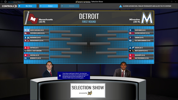 Draft Day Sports: College Basketball 2021 screenshot 4