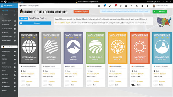Draft Day Sports: College Basketball 2021 screenshot 3