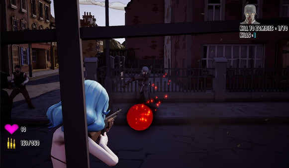 Inglorious Waifu VS Nazi Zombies screenshot 5