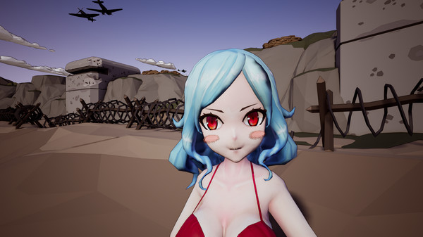 Inglorious Waifu VS Nazi Zombies screenshot 2