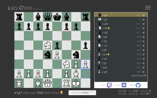 Lazy Chess screenshot 1