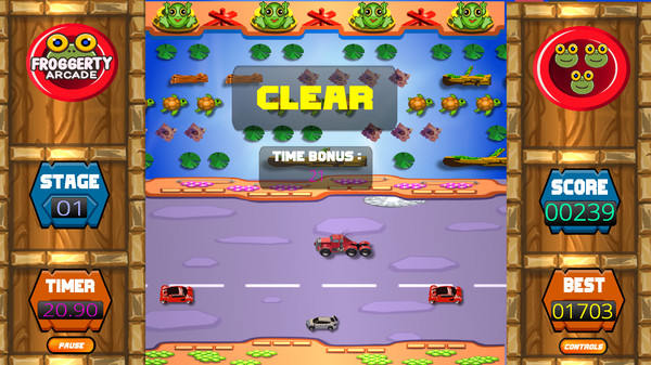 Froggerty Arcade (Triple Game Pack) screenshot 9