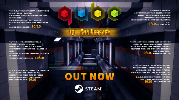 Q.U.B.E. 10th Anniversary screenshot 1