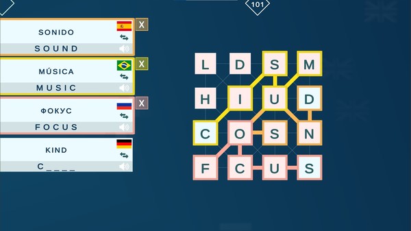 Mini Words: Polyglot screenshot 1