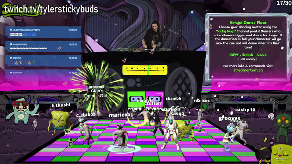 Streamer Dancefloor screenshot 4