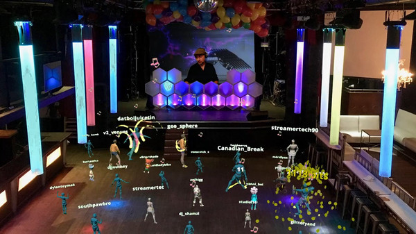Streamer Dancefloor screenshot 1
