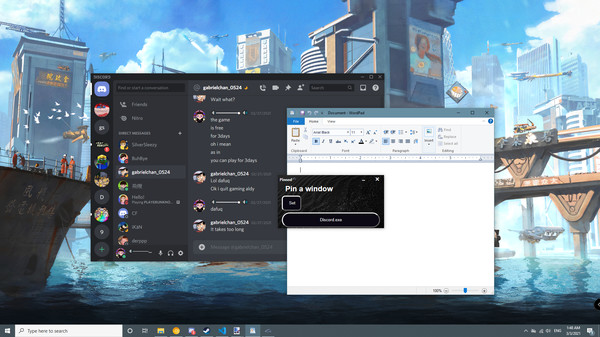 Pinned screenshot 3