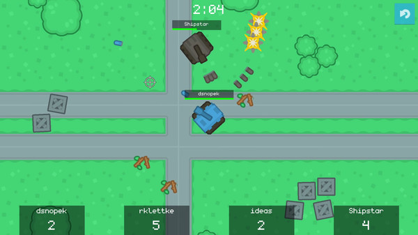 Retro Tank Party screenshot 1