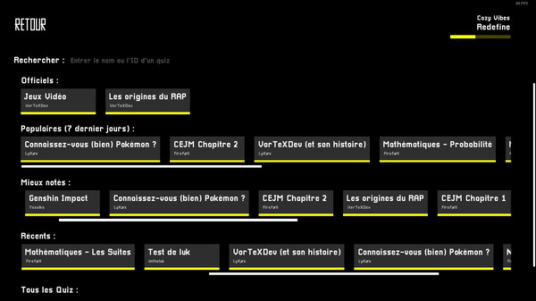AnotherQuizzGame screenshot 2