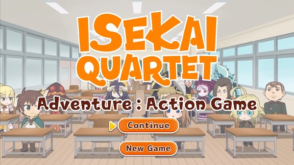 Pixel Game Maker Series  ISEKAI QUARTET Adventure Action Game screenshot 1