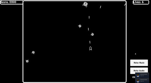 Endless Furry Asteroids screenshot 1