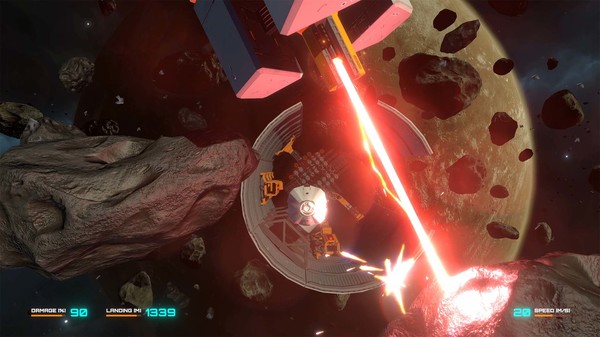 Descent Vector: Space Runner screenshot 1