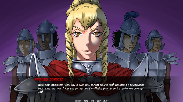 Sword Princess Amaltea - The Visual Novel screenshot 1