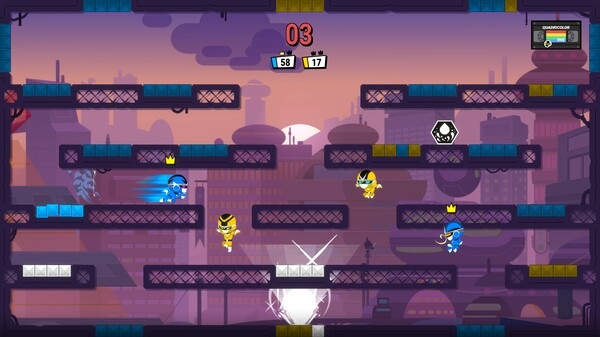 QUADRICOLOR: Ultra Sentai Color Ranger screenshot 1