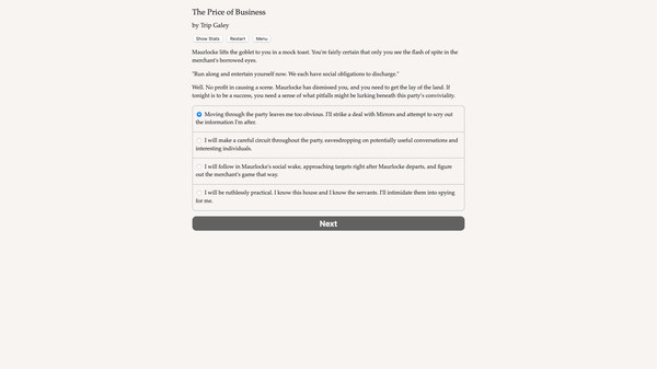 Faerie's Bargain: The Price of Business screenshot 1