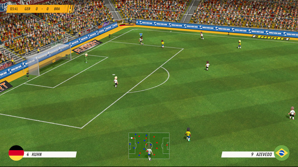 Super Soccer Blast: America vs Europe screenshot 1