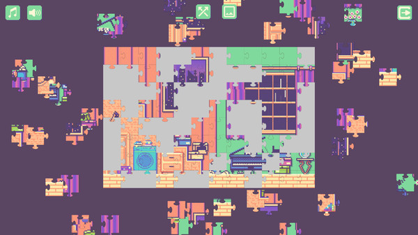 Newton's Life at Home - Pixel Art Jigsaw Puzzle screenshot 4