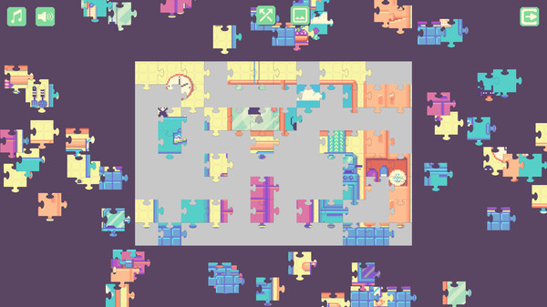 Newton's Life at Home - Pixel Art Jigsaw Puzzle screenshot 2