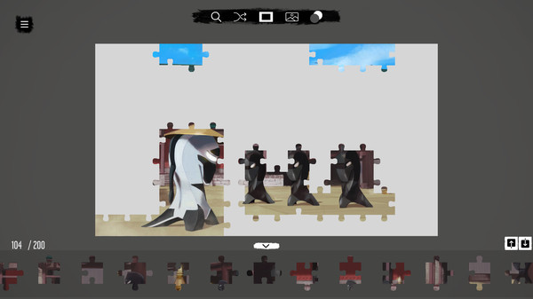 Shinobi's Way - a jigsaw chess tale screenshot 9