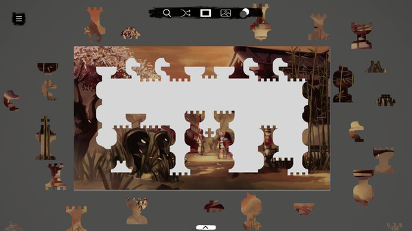 Shinobi's Way - a jigsaw chess tale screenshot 7