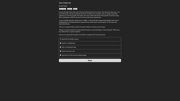 Lies Under Ice screenshot 1