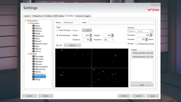 iF Visual Novel Game Maker screenshot 4