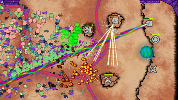 Swarming Planet screenshot 1