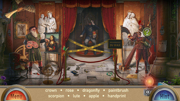 Wax Museum - Seek and Find - Mystery Hidden Object Adventure screenshot 1