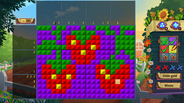 Adventure Mosaics. Granny’s Farm screenshot 4