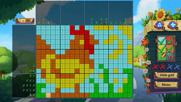 Adventure Mosaics. Granny’s Farm screenshot 2