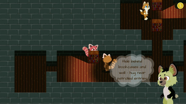 Endless Thief: a Fluffy Stealth Adventure screenshot 1