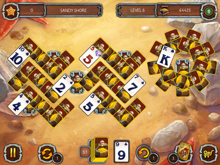 Solitaire Legend of the Pirates 2 screenshot 4