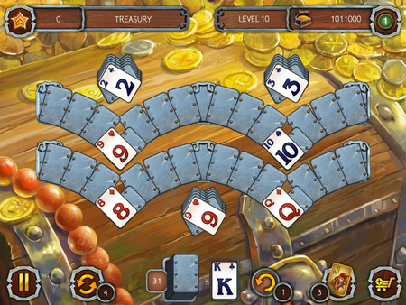 Solitaire Legend of the Pirates 3 screenshot 1