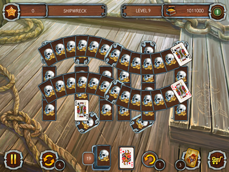 Solitaire Legend of the Pirates 3 screenshot 3