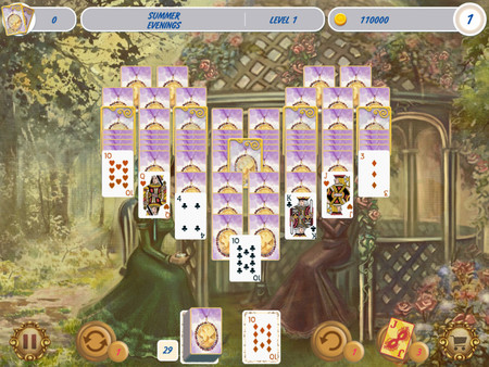 Solitaire Victorian Picnic 2 screenshot 2