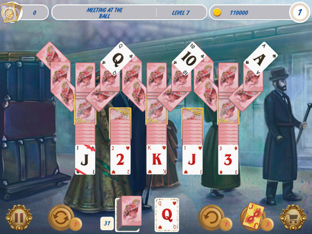 Solitaire Victorian Picnic 2 screenshot 1