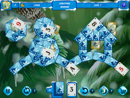 Solitaire Jack Frost Winter Adventures 2 screenshot 1