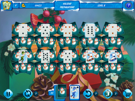 Solitaire Jack Frost Winter Adventures 2 screenshot 5